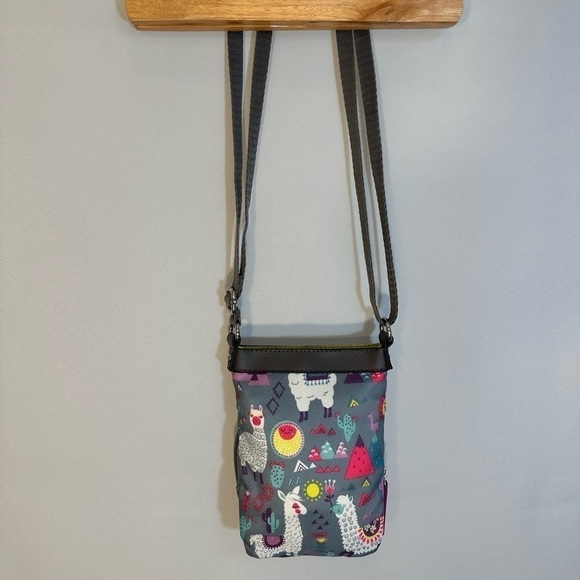 Lily Bloom Gay Crossbody Purse Llame Themed Zipper Strap Travel Eco Pockets S - Picture 4 of 16
